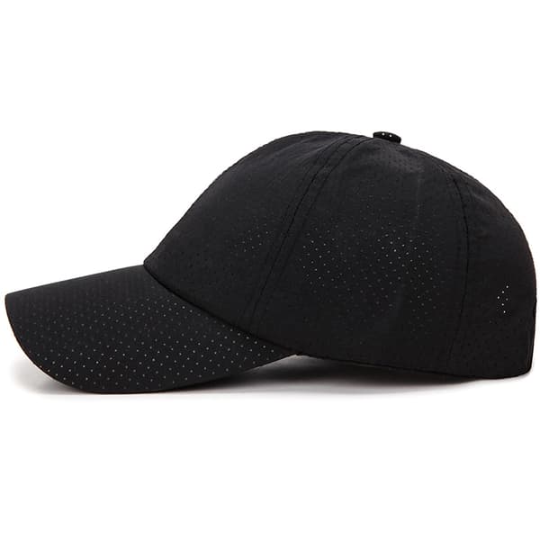 Baseball- ja softball-lippis, musta, puuvilla, unisex