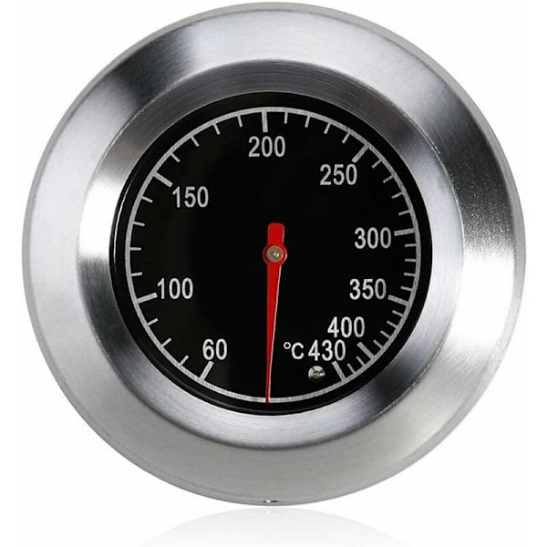 Analog kötttermometer i rostfritt stål BBQ Utvändig röktermometer BBQ 60 - 430 ℃