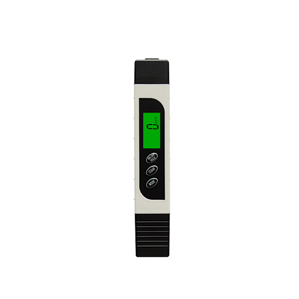 3-i-1 digital TDS-vandkvalitetstester, temperatur- og EC-måler med bæretaske, 0-9999 ppm, ppm, ideel til drikkevand, akvarier og mere.