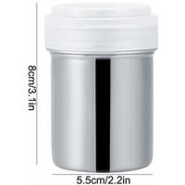 Florsocker Shaker, Chokladsil för Kakaokryddpulver Cappuccino Socker (M)