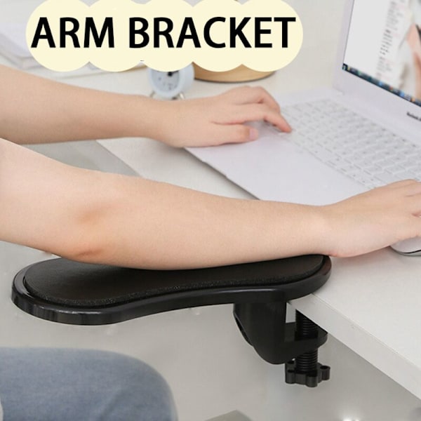 Justerbart datorbord Ergonomiskt skrivbord Retry Tangentbordsstöd Administration Roterande Förlängningsplatta Hållare (Svart)