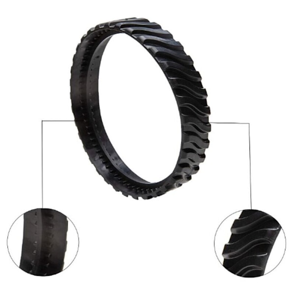4 mukautuvaa telaa Zodiac MX6 MX8 MX9 ja Baracuda R0526100 allaspuhdistusrobottien renkaisiin