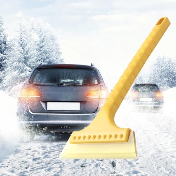 Fordi snømåke, isskrape for frontrute, snøfjerningsverktøy for bil, ergonomisk snømåke, isfjerningsverktøy, snøskrape for kjøretøy, kompakt snømåke,