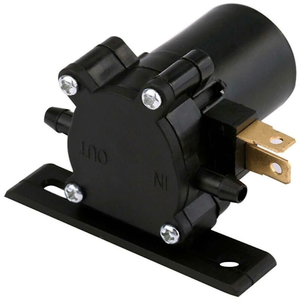 Spolarpump, vindrutetorkarvätskemotor, 12V Universal elektrisk spolarpump, skåpbil, buss, lastbil