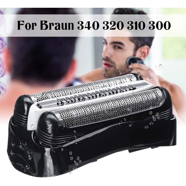 Reservedeler barberhode Kompatibel med Bra-un serie 3 modeller 3000s, 3010s, 3040s, 3050cc, 3070cc, 3080s, 3090cc - 32B/
