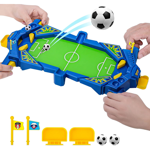 Mini Fodboldspil, Bordfodboldspil, Mini Kontor Fodbold Bord til Drenge Piger Familie Spil Legetøj Interaktivt Sæt