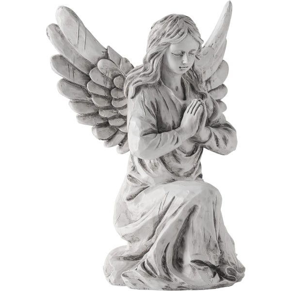 Angel Statue Hagedekor - 10 tommers statue