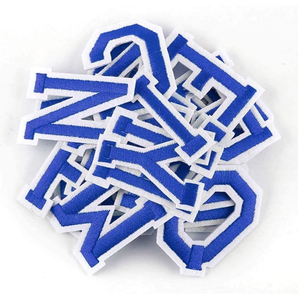 patches sy på applikasjon alfabet brodert patch A-Z bokstav patch badge dekorere brodert alfabet reparere patches diy dekor for hatter skjorte