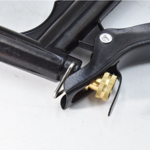 2-pack slangmunstycke, full size pistolgrepp vattenmunstycke spruta med hållbar 304 rostfritt stål, justerbart sprayvattenflöde för bevattning av växter, Sh