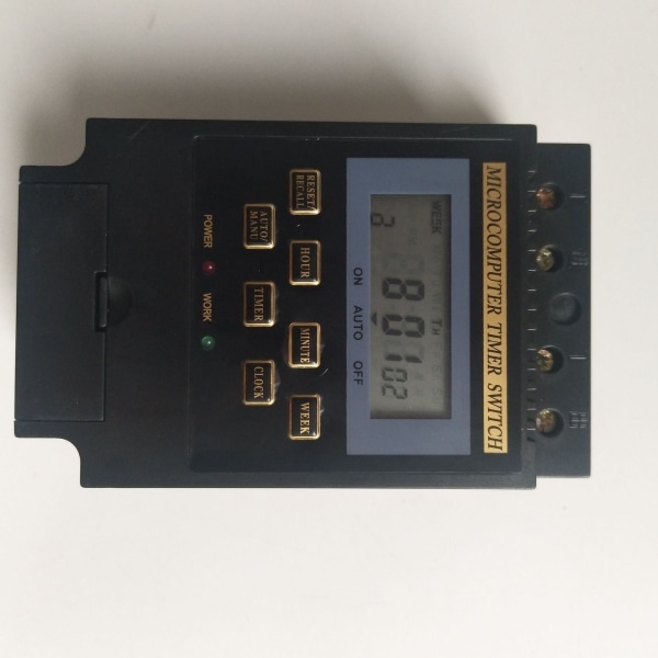 Digital timer-kontroller for mikrodatorprogrammerbar timerbryter AC220V 25A