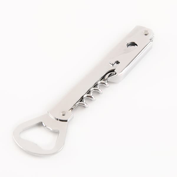 Flaskeåpner 14cm rustfritt stål (2 stk)