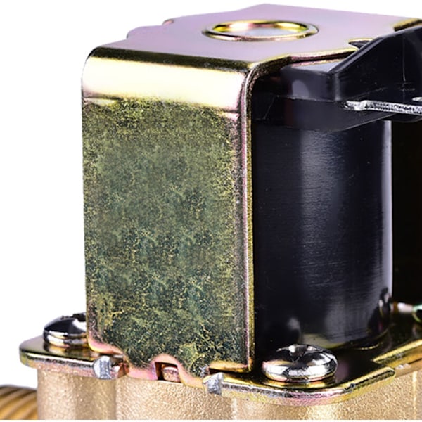 Elektrisk magnetventil normalt stängd i 3/4 \"DC 24V mässing för vattenkontroll