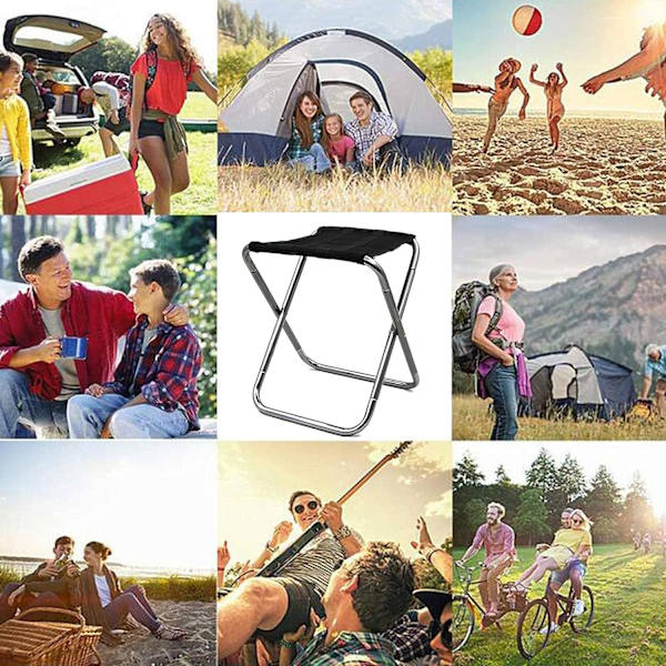 Camping Foldestol (Sølv)