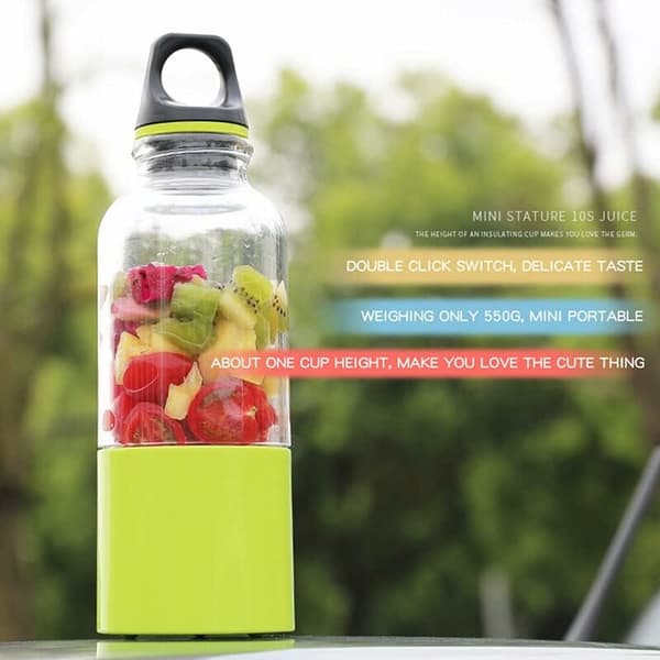 Juicer, Bärbar Juicer Cup, USB Laddningsbar Juicer Cup, Lämplig för Kontor, Utomhus, Hem B