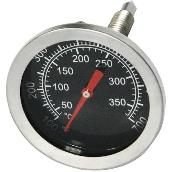 Termometer for røyking av vedkullgrill, 52mm pizzaovn i rustfritt stål, reservedeler til BBQ