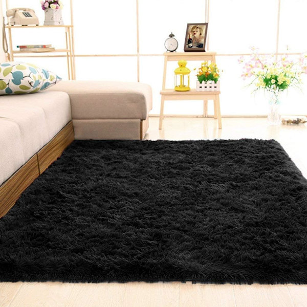 Mjuk modern inomhus Shag-matta för sovrum vardagsrum sovsal barnrum heminredning halkfri plysch fluffig pälsmatta bekväm barnrumsmatta 1,6x2,6