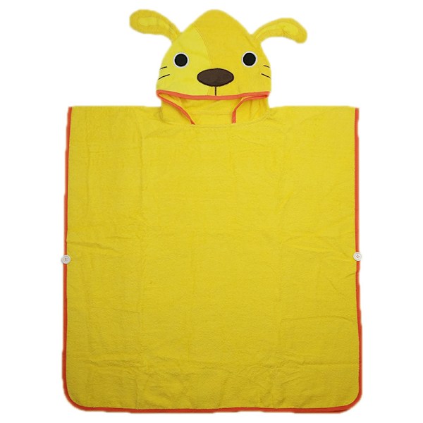 Badekåbe Børne Badekåbe Gul Sweater Hvalp 70*140cm
