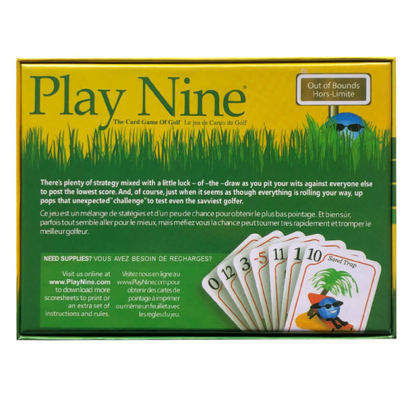 Spill kortspillet med ni familier, interessante strategispill