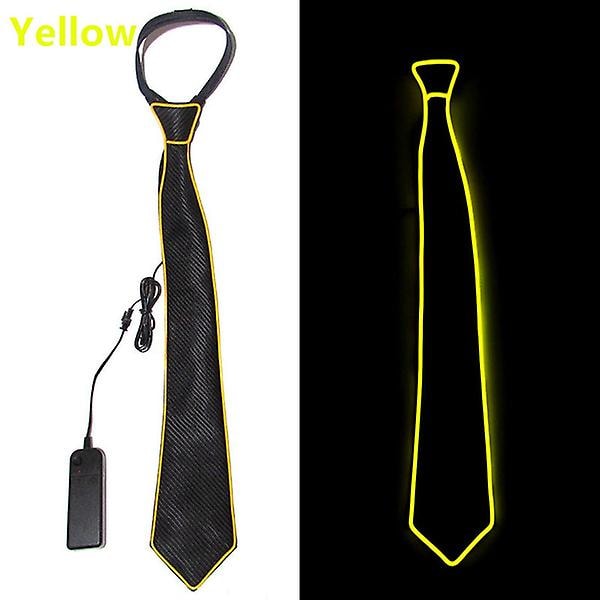 Blinkande Cosplay LED-Slips Kostym Slips Luminous Bar Dans Karneval