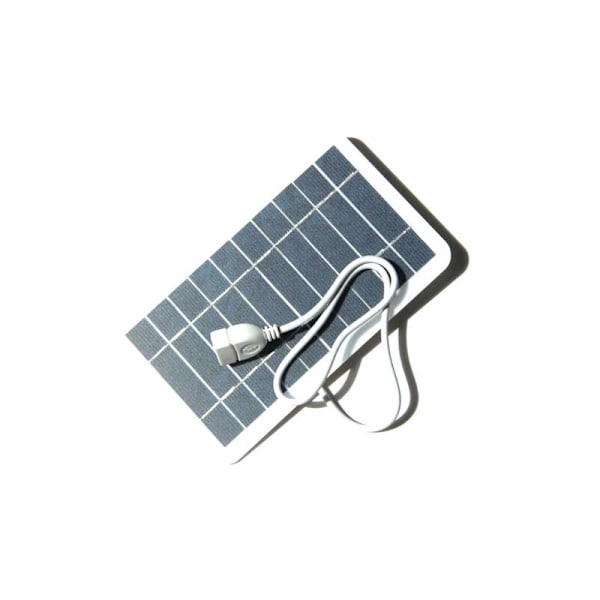 Lille solcellepanel, lille solcellepanel med USB DIY solcelle i monokrystallinsk vandtæt Camping Solenergi Panel til Banking Telefon