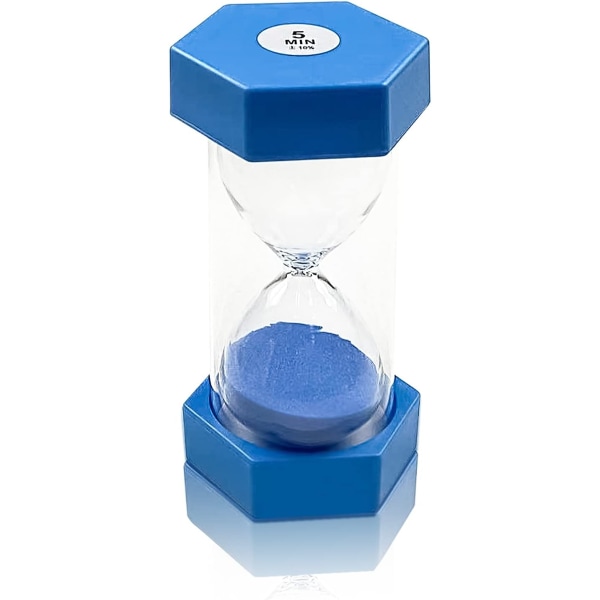 Timeglass Timer Color Hourglass Kitchen Timer, Visual Aid for Gam