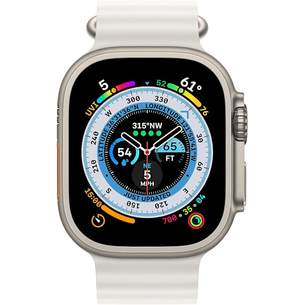 Apple Watch 49mm Vit havsrem