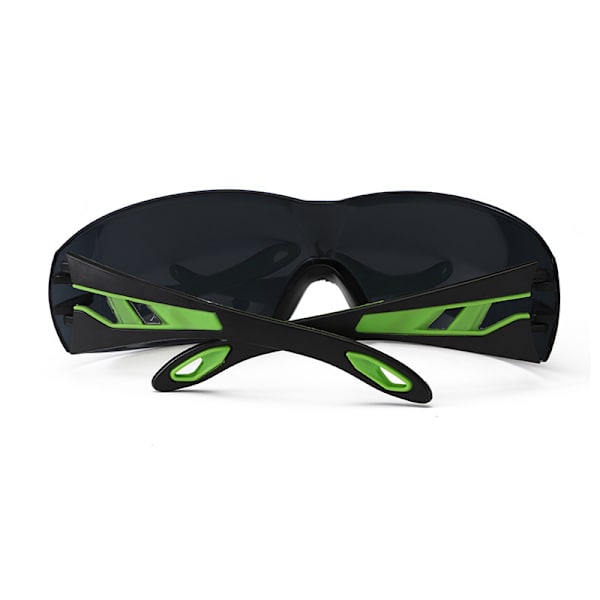 Cykelglasögon (Svart), Klar PC-linser, Anti-imlinser, Reptåliga - Platta linser, UV400-skydd