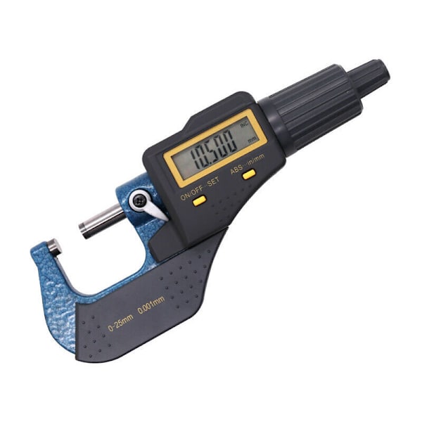 0-25mm /0-1 \"Digital mikrometer-0.001mm /0.00005‘ ’Hög portabel precision LCD mikrometer elektronisk Inkrementell och absolut läge i tum & metrisk,