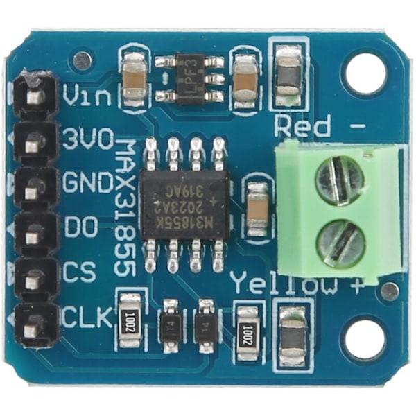 Temperatursensormodul med termoelement typ K 200 ℃ till +1350 ℃ SPI-port MAX31855