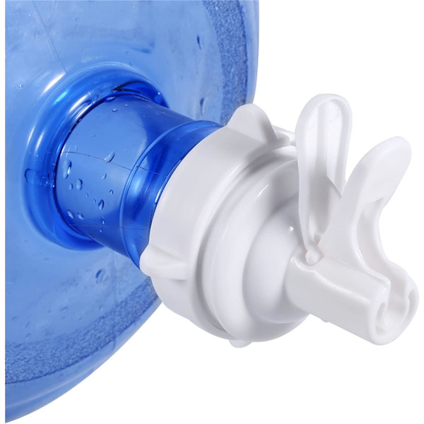 Kran Dricksvatten Dispenser Ventil Användbar Bärbar Plast Ventil Utomhus Camping Vattenflaska Vit Vatten Dispenser Spigot Ventil Vatten för Krona