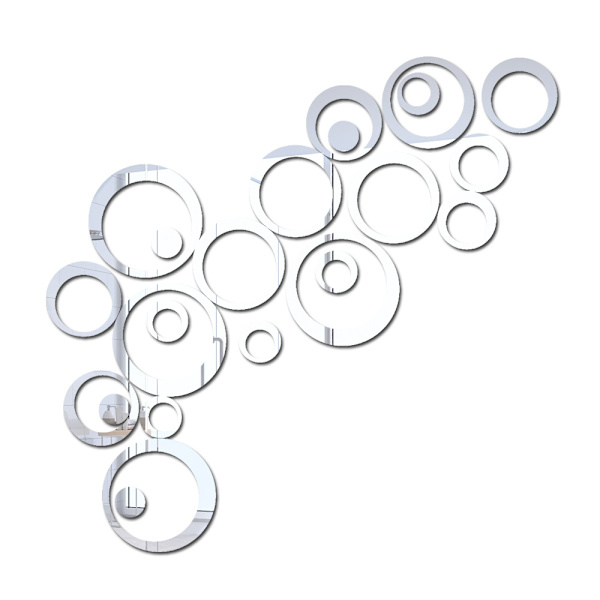 DIY Väggdekal Silver