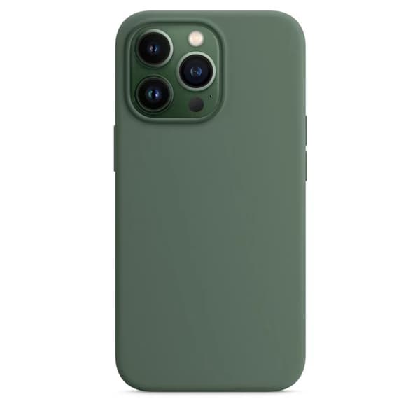 Silikoninen puhelinkotelo iPhone 13 Prolle 13pro vihreä