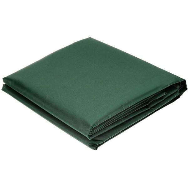 Skyddande överdrag Vattentätt för möbler rektangulära trädgårdsmöbler 210l x 140l x 70h cm grön