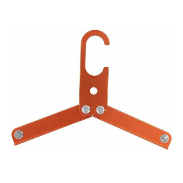 Orange Resväska Hängare Hängare Aluminiumlegering Bärbar Torkställ Hushåll Hopvikbar Hängare Spara Utrymme
