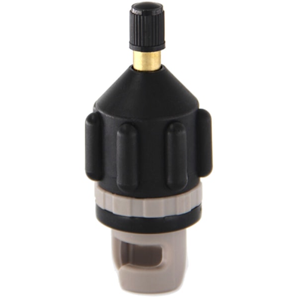Adapter för luftpump till bil, adapter för luftmunstycke till paddleboard (svart)