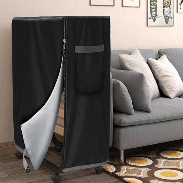 Hopfällbar sängförvaringsöverdrag, hopfällbar sängskyddande överdrag Vattentät Oxfordtyg Förvaringsväska Justerbar Multifunktionell Överdragsverktygsväska（39x15x44.9in）