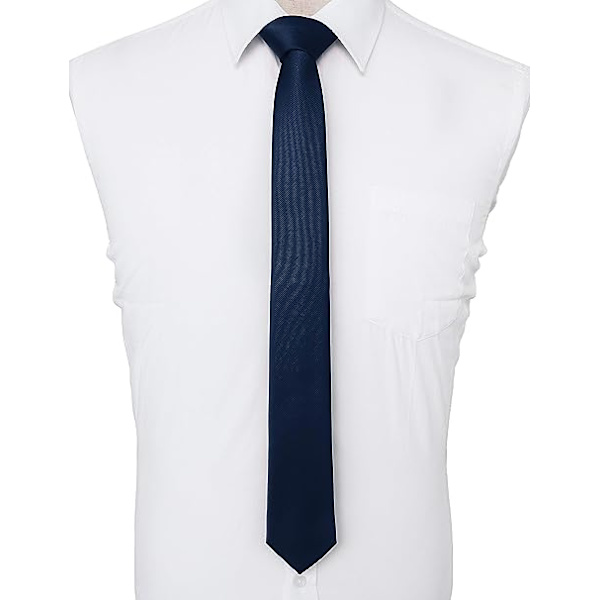 Cyanfarget - Slips for menn 6CM Smal Smal