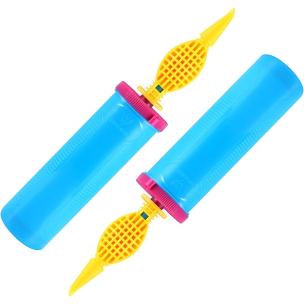 Inflatable Balloon Pump 2 PCS Balloon Air Pump, Manual Inflator for Weddings, Birthday Party and Anniversary