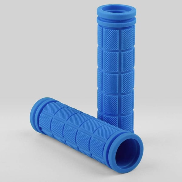 Ergonomiske sykkelstyrehåndtak Håndtak 1 par Sklisikker myk gummi（Mørkeblå）
