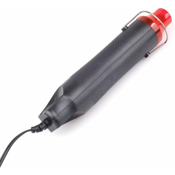 Mini-kuumailmapuhallin, kannettava mini-kuumailmapuhallin 300 W sähköinen DIY-kohokuviointityökalu DIY-projekteihin ja kutistekalvon kohokuviointiin tai kuivaamiseen