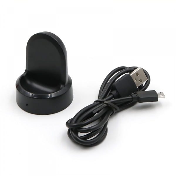 Lader kompatibel med Samsung S3 Frontier/classic, 2 i 1 ladestasjon med USB-ladekabel