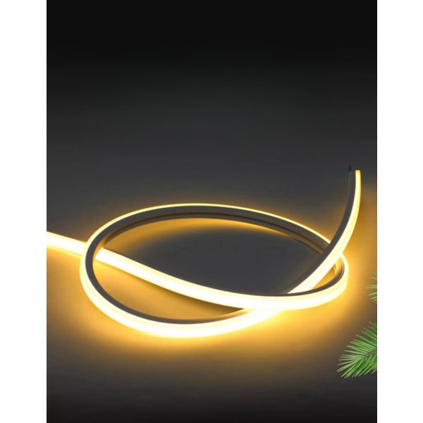 LED flexibel silikonljuslist inbäddad flimmerfri linjeljus 24 volt vattentät linjär ljus vardagsrum bågljuslist