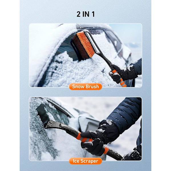 Lumisivellin ja irrotettava jääraappa autoille, kuorma-autoille