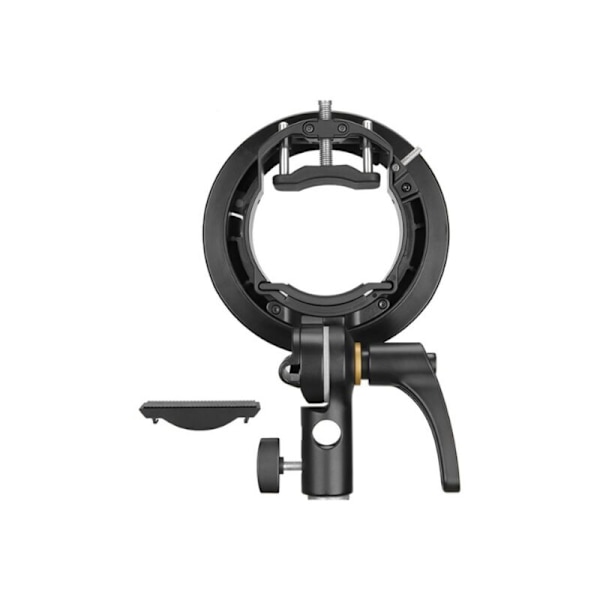 S2 Stöd för Godox V1 AD200PRO AD400PRO AD200 V860ii TT685 TT600 TT350 Exakt kontroll av den stora lutningen Integrerat paraplystöd med Di