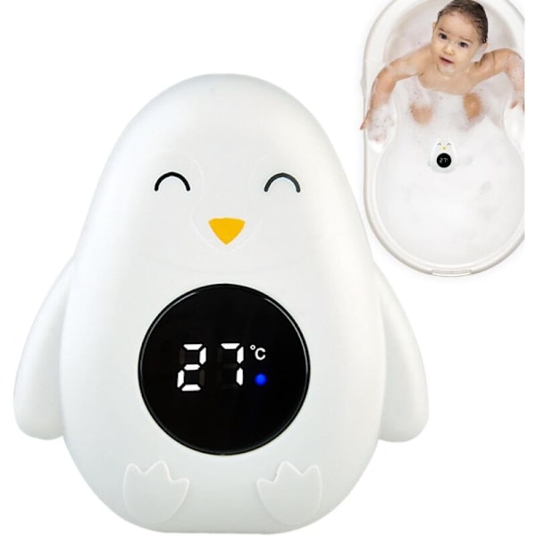 Badevannstemperaturmåler, Badetemperatur, Babybadetermometer, LED-badetermometer, Babybadeleke, Babybad og termometer
