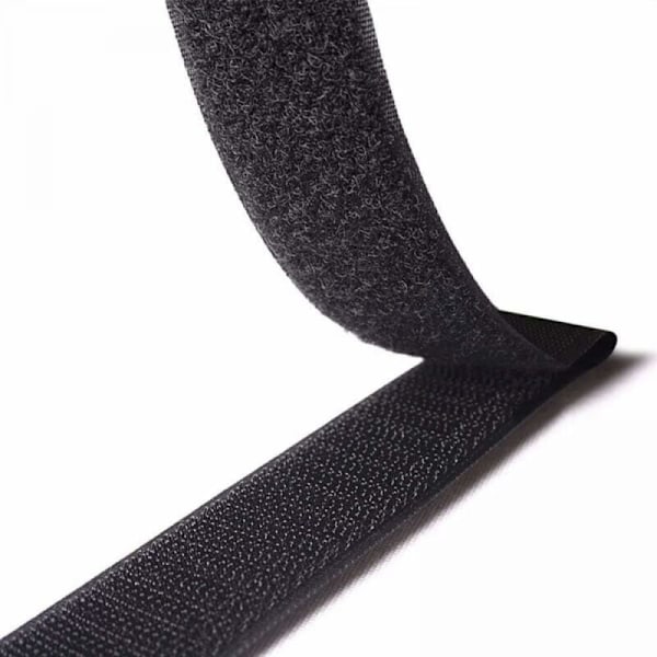 15 cm svarte kabelfester, 30 rom, gjenbrukbare kabelfester, kabelfester, krok kabelfester og kabelhåndtering