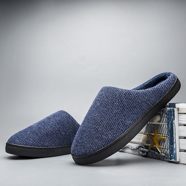 Hemmaslippers inomhus lata bomullstofflor varma casual bomullstofflor