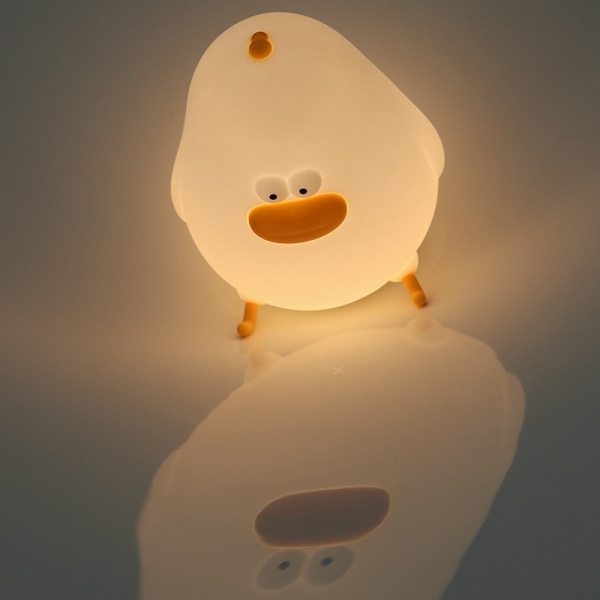 Little Fat Chicken Sleeping Silicone Lamp Bedroom Cute Cartoon Nursing Night Light