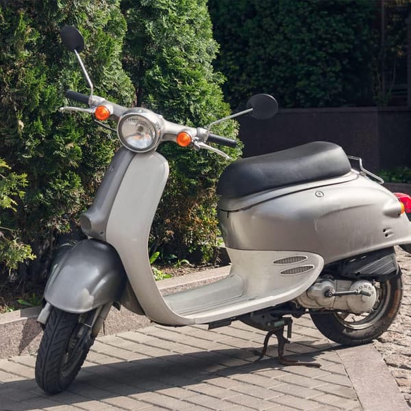 Vattentät motorcykelscootersätesöverdrag