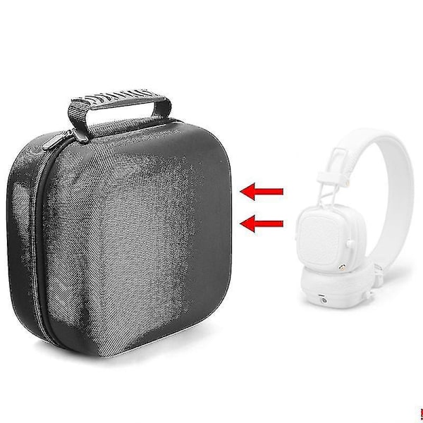 Hovedetelefoner headset bærbare hovedtelefoner opbevaring beskyttelsespose til størrelse: 28x22.5x13cm
